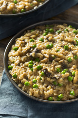 Homemade Savory Mushroom Risotto