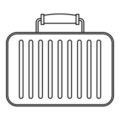 Briefcase icon, outline style