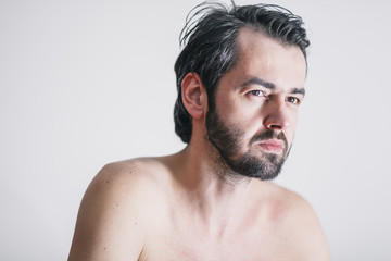 Young man with a problem