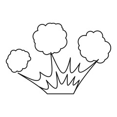  Spica icon, outline style