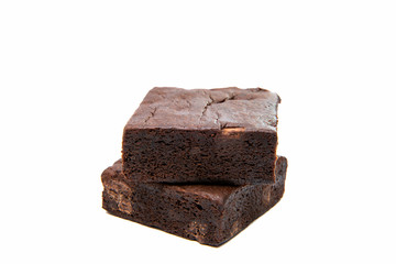 American Pie Brownies isolated