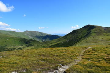 Fototapeta premium mountains hills