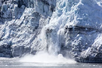 Papier Peint photo autocollant Glaciers Glacier Bay Melting Ice