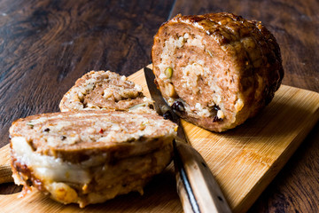 Turkish Meat Roll Seftali Kebab