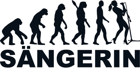 Singer evolution microphone german female