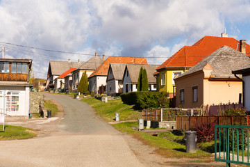 Fototapeta na wymiar Traditional village of Hungary