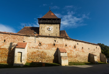 Fototapeta premium Image of Church Fortification in Axente Sever