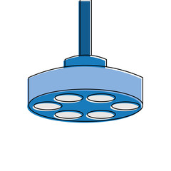 operating theater lamp icon