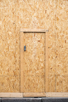 Wooden door