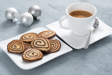 Marmorgebäck mit Espresso