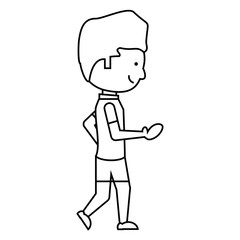 cartoon man icon