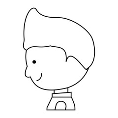 cartoon man icon