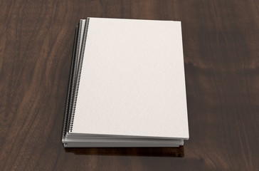 Fototapeta premium Bound Booklet Pile