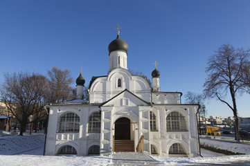 Moscow. The Church of the Conception of Anna, the beginning of the 16th century. Historical...