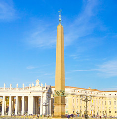 Fototapeta na wymiar St Peter's Basilica in Vatican City, Italy