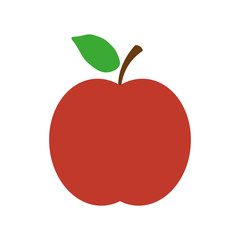 Apple Icon on white background.