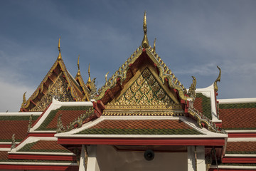 Temple roofs Chiang Mai Thailand