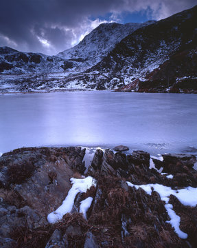 Winter Storm, Moel Siabod, Snowdonia, Wales