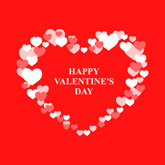 Valentines heart of hearts card