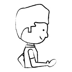 cartoon man icon