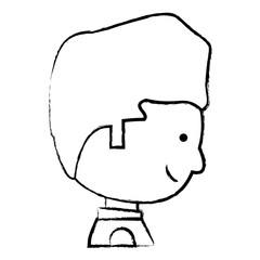 Obraz premium cartoon man icon image