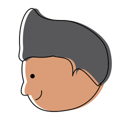 cartoon man icon image