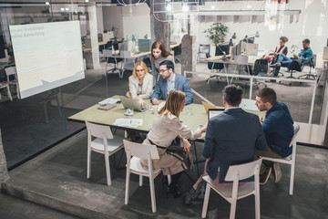 Businesspeople on Meeting