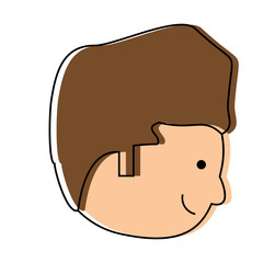 cartoon man icon image