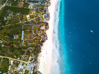 Photo sur Plexiglas Plage de Nungwi, Tanzanie Beautiful Zanzibar Nungwi beach