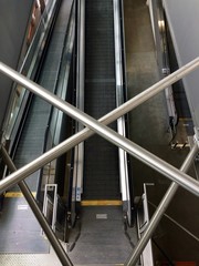 Obraz premium Escalator or travelator