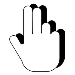 Obraz premium human hand design