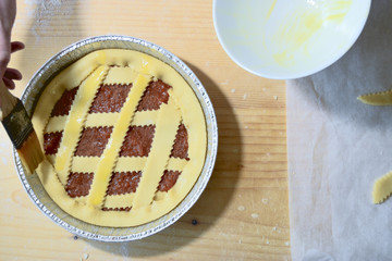 homemade tart