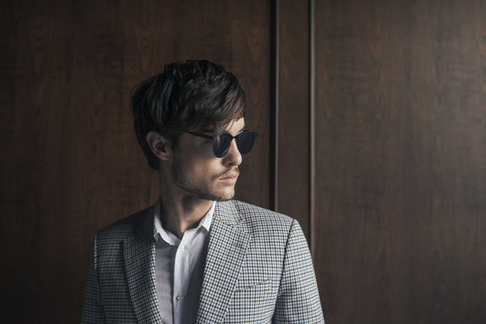 Portrait of Handsome Modern Businessman
