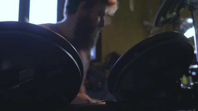 Drummer playing his electric drums in slow motion.