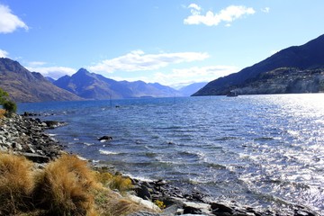 Lake Wakatipu,Queenstown,New Zealand