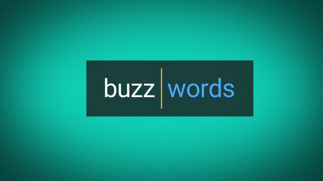 Boxed Buzz Words Title