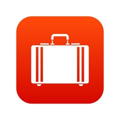 Diplomat icon digital red