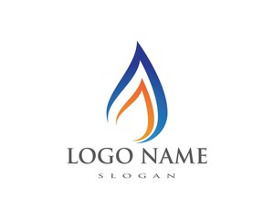 Fire flame Logo Template