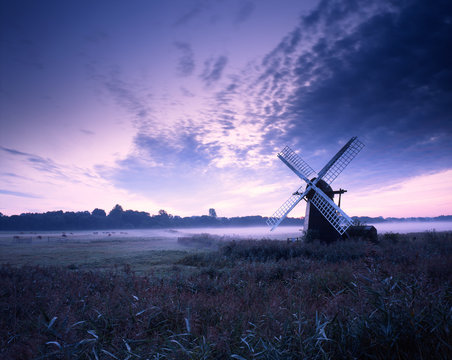 Dawn, Herringfleet Drainage Mill
