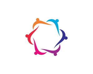 community care Logo template