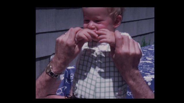 Baby boy and Grandparents