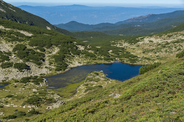 Naklejka na ściany i meble Amazing landscape with Chairski lakes, Pirin Mountain, Bulgaria