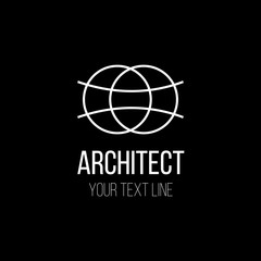 architect logo design concept