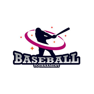 Baseball Logo Template Design Vector, Emblem, Design Concept, Creative Symbol, Icon