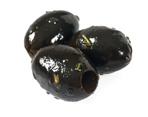 black olives with spices