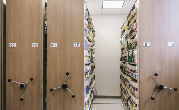 Medical records in the hospital