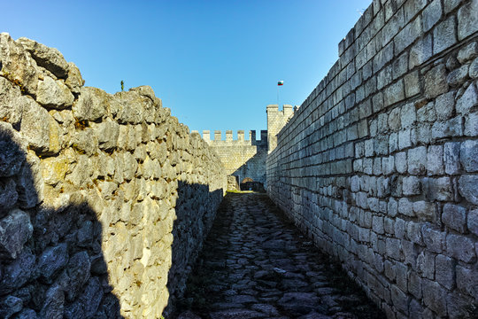 Archaeological site Shumen fortress near Town of Shoumen, Bulgaria