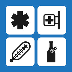 Medical thermometer icon. Web element. Premium quality graphic design. Signs symbols collection, simple icon for websites, web design, mobile app, info graphics on white background