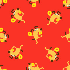 Chinese New Year wallpaper. Celebrate year of the dog.