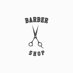 Barber Shop Logo Vector Template Design